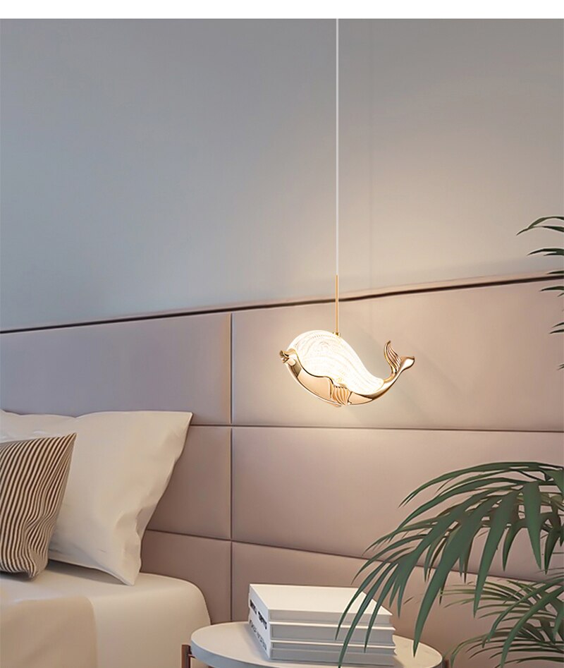 BAN Whale Modern LED Pendant Light