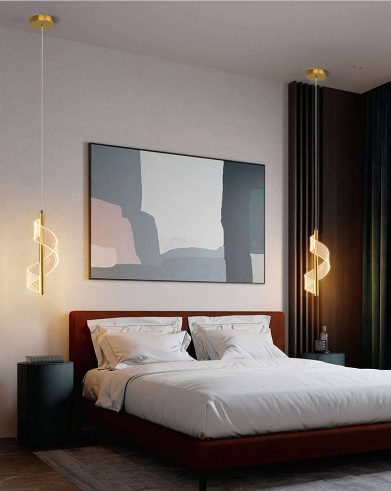 LYF Wall/Pendant The Spiral Lustre LED Light