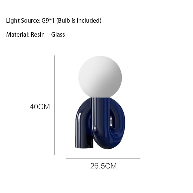 Mak 7-Style Glass Mushroom Lamp