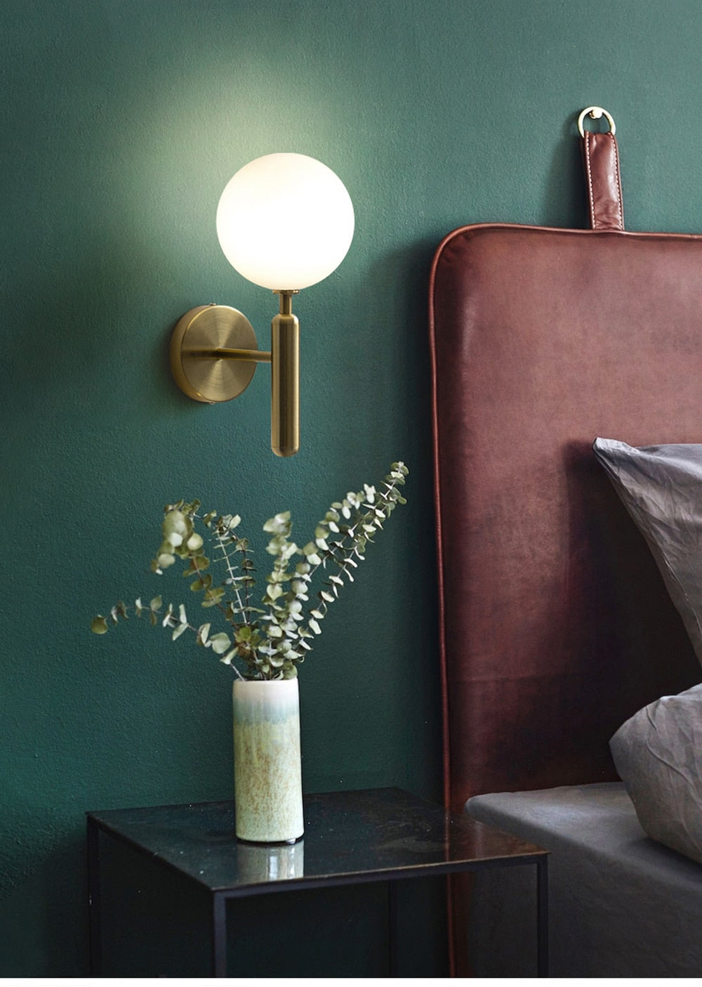 Wad Nordic Glass Balcony Light