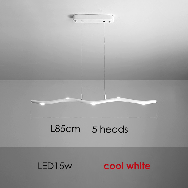 IIS Adjustable Haning Wave Chandelier Lighting