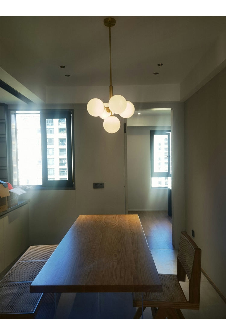 IAN Libertad modern luxury glass chandelier lighting