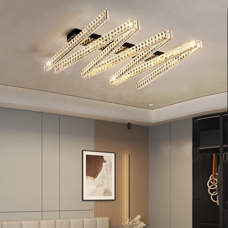 Ylk Vvmm Crystal LED Chandelier