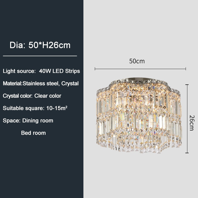 Ylk Torrin Crystal Chandelier