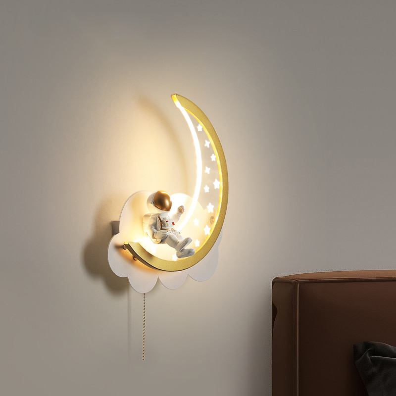 Eerik - Moon Nursery Light Fixture Childrens Lighting
