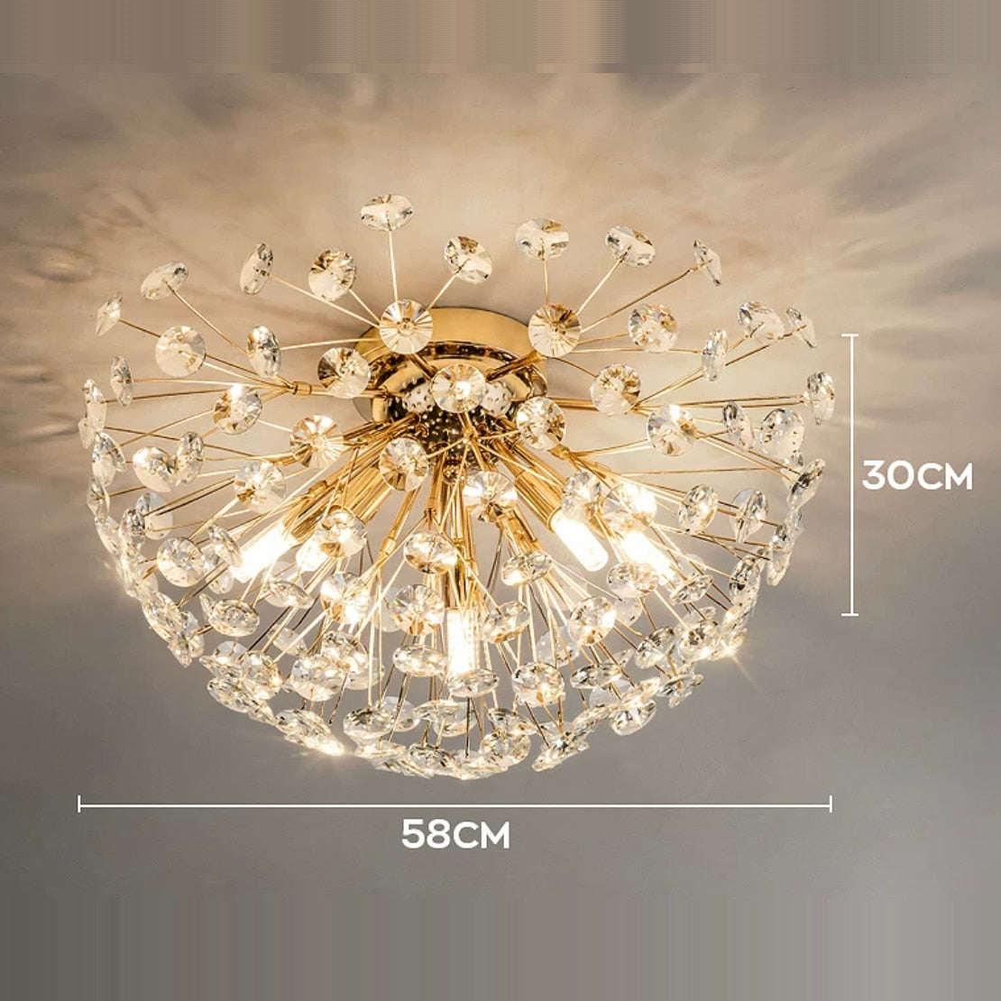 OLGA Artistical Firework Wall/Pendant/Ceiling/Table/Floor Lights