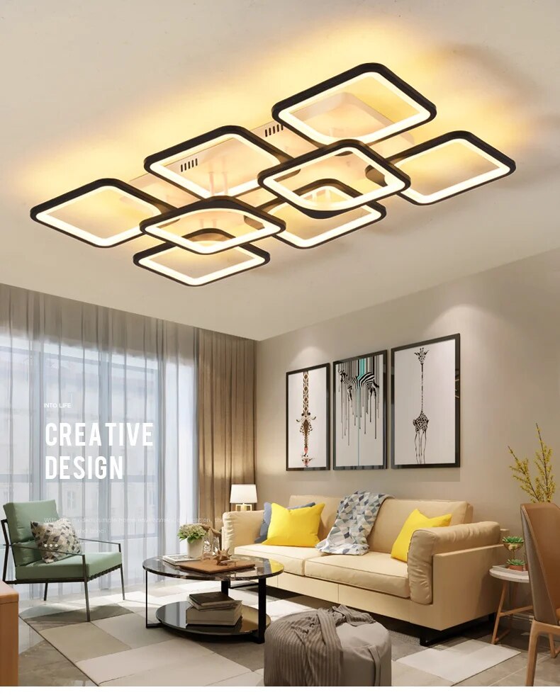 Qiyi Kaoli Modern LED Chandelier