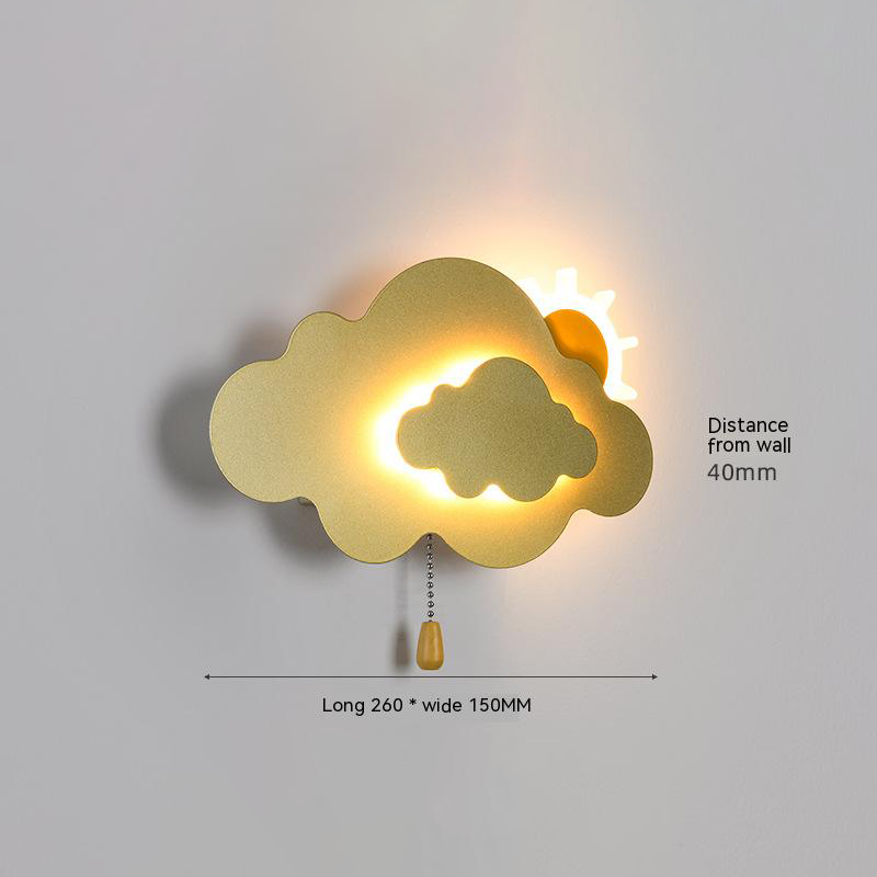 Antero - Childrens Lighting Cloud Nursery Night Light