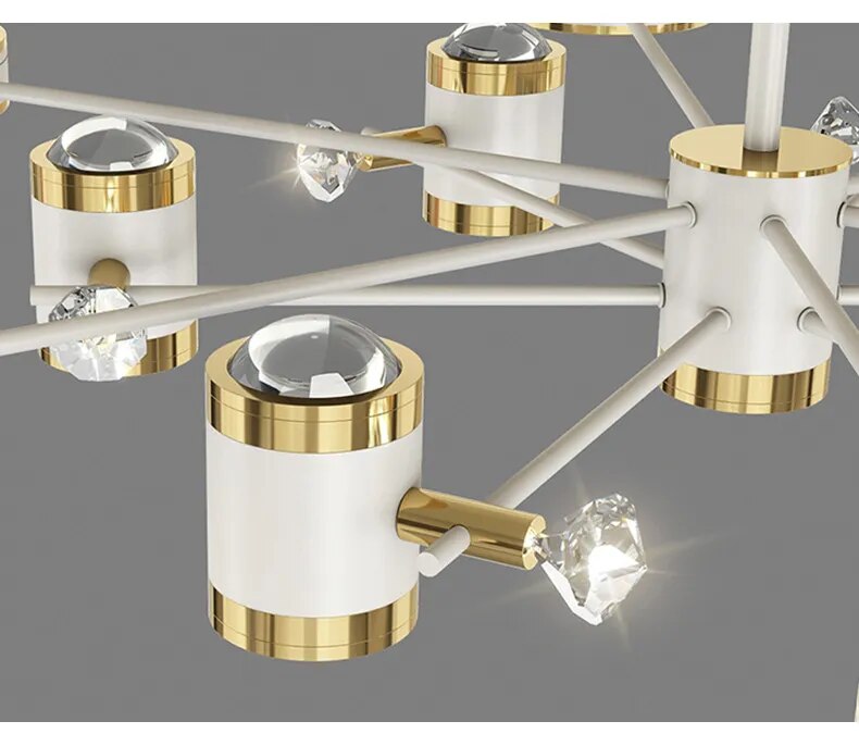 Nordic Starry Ceiling Chandelier Light