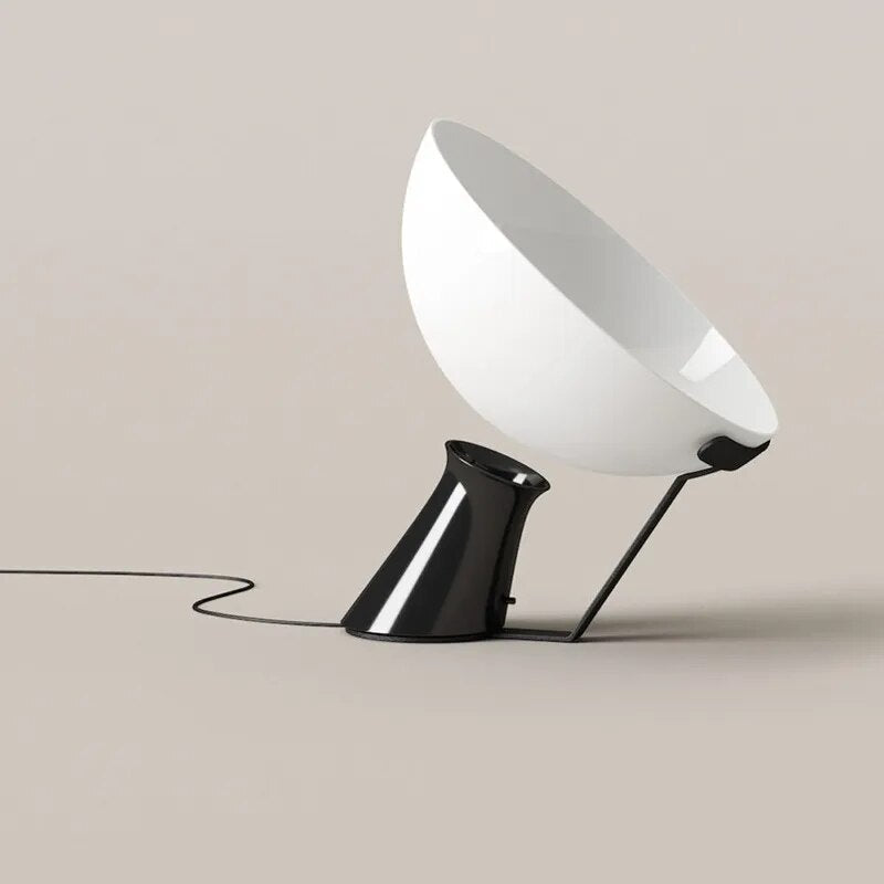 Artistic Modern LED Table Lamps Minimalist Night Lampare Black