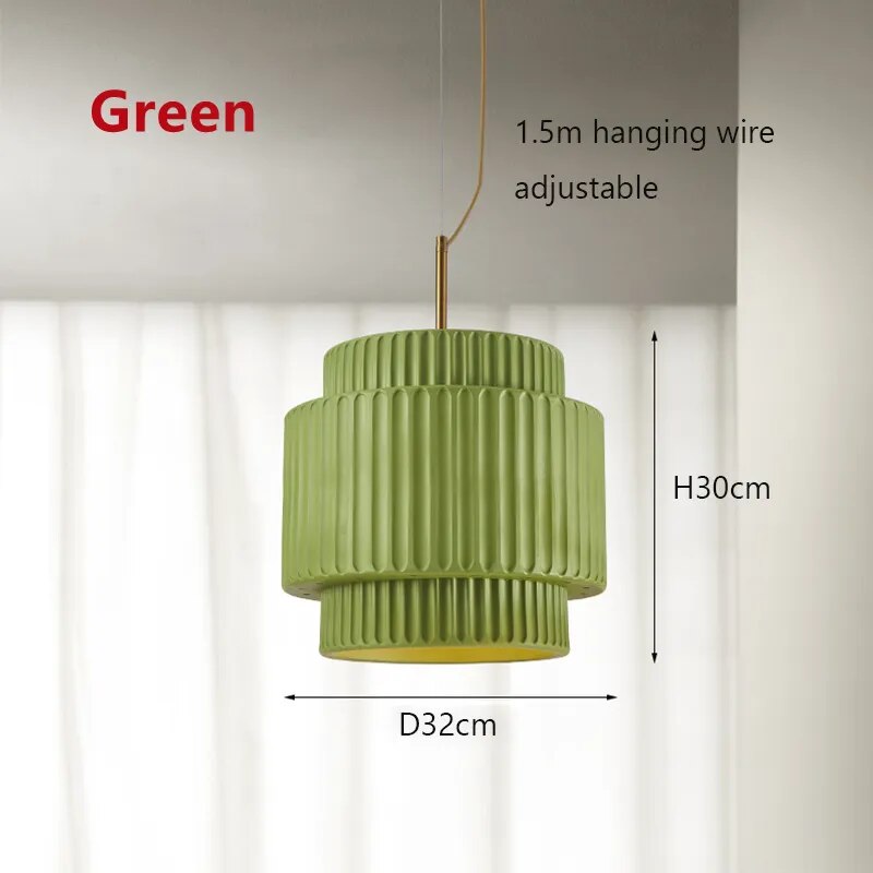 Wabi-Sabi Designer Resin Chandelier