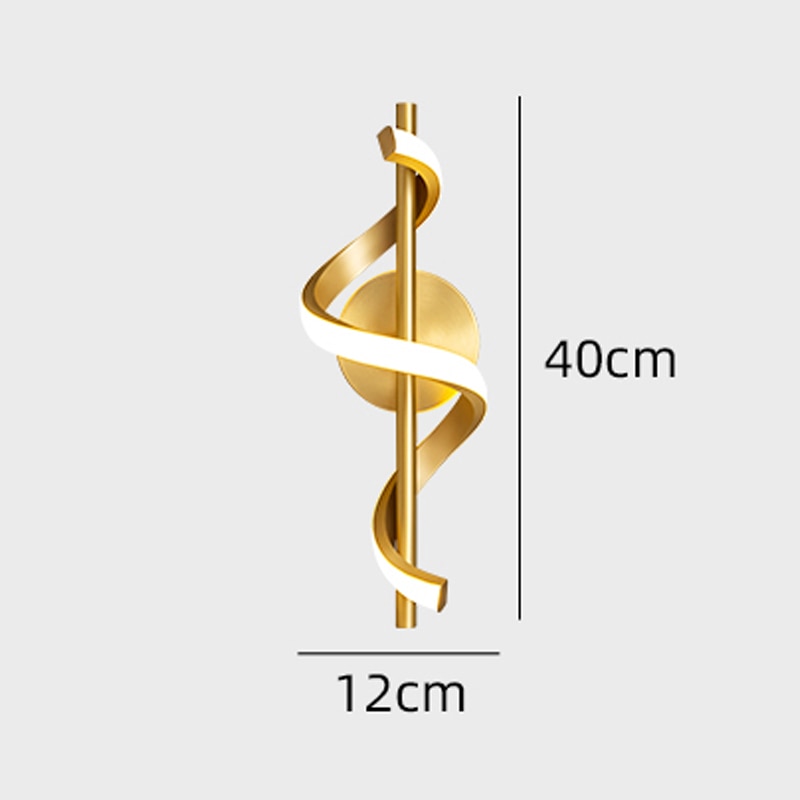 LYF Wall/Pendant The Spiral Lustre LED Light