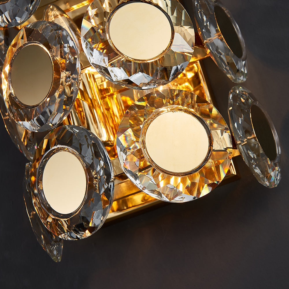 Ylk Adriel Modern Gold Sconce