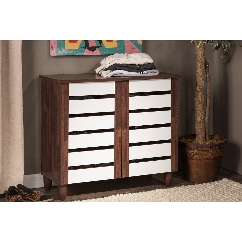 Dagmar - Nordic Shoe Storage Cabinet Wooden Shoe Cabinet Entryway