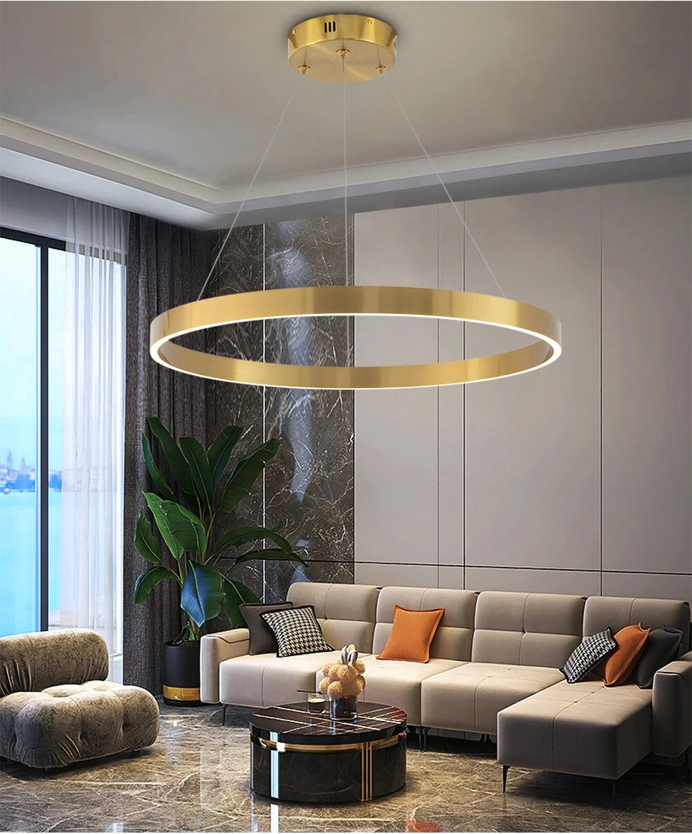 Ylk Ring Design Chandelier Light