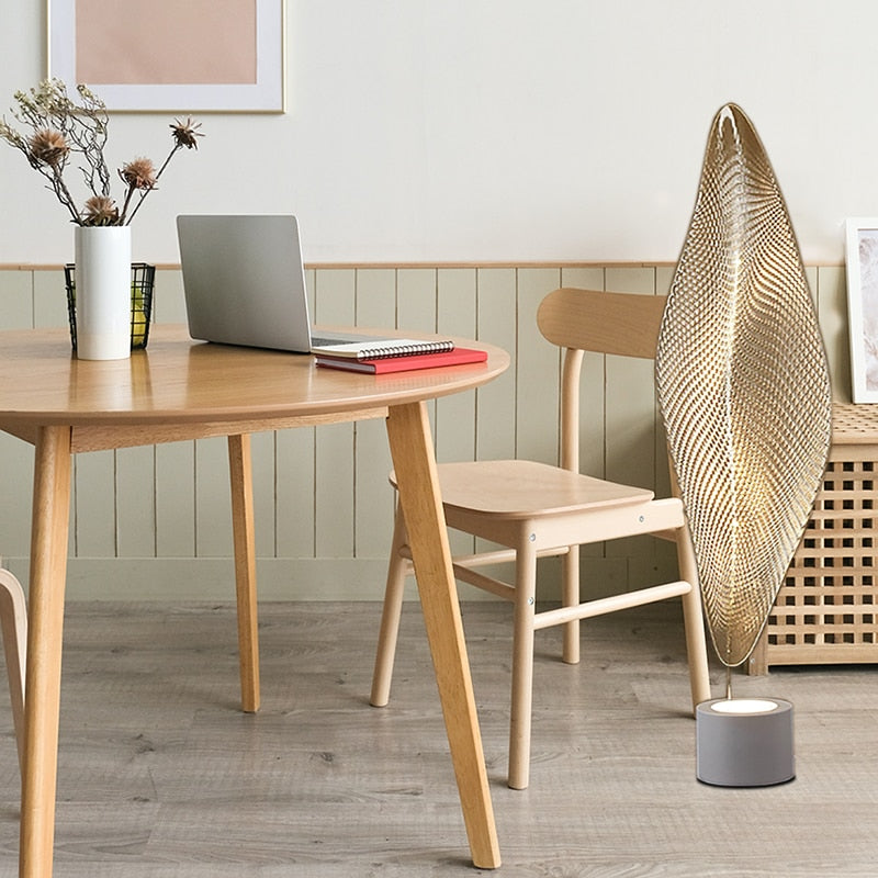 OLGA Leaf Shape Artistical Floor Lamps Modern Creative Design Home Decoration