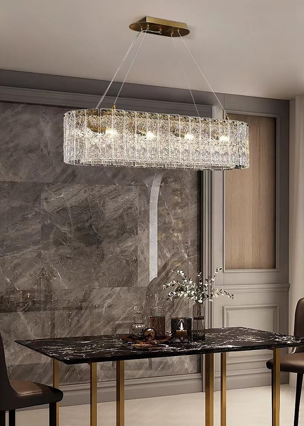 Privet Creative Glass Pendant Lamp