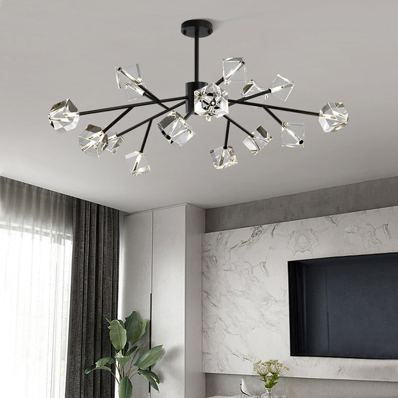 Ylk Thea Crystal Pendant Light