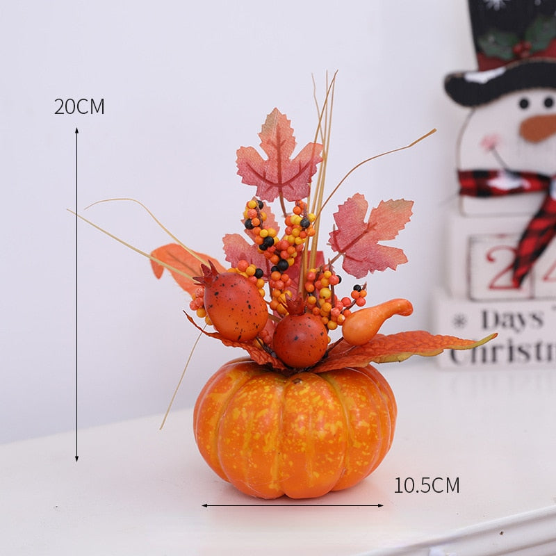 Hakon - Artificial Pumpkin Sunflower Ornament Fall Decor Sale Bedroom Decor Fall Home Decor Fall Decor 2023