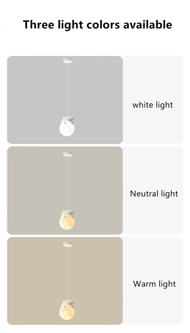 LYF Rabbit/Bear Pendant Light