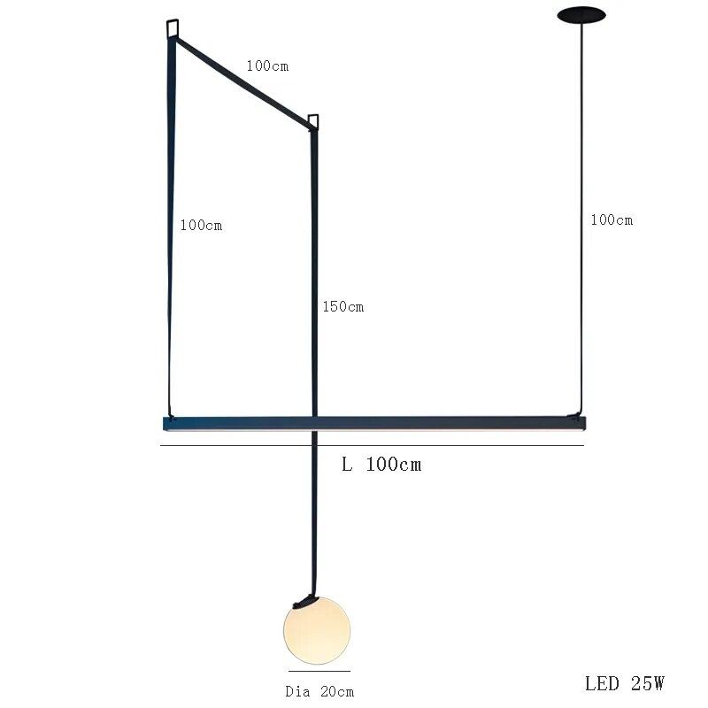 Privet Minimalist Luxury Suspension Light