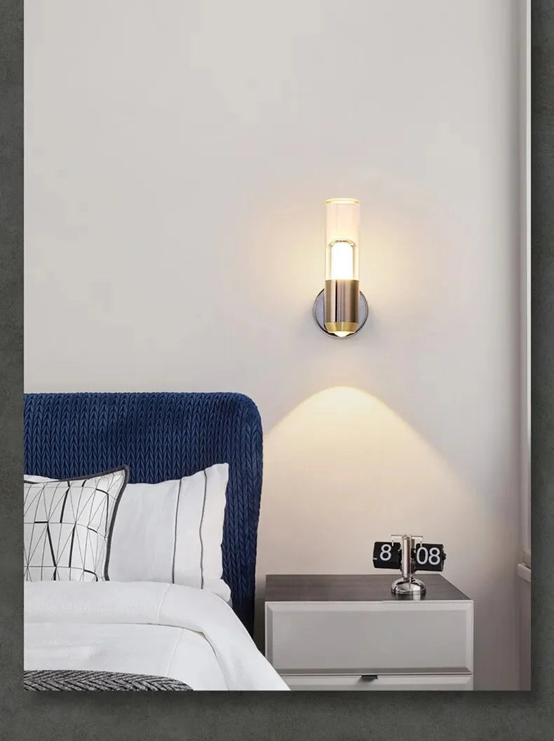 Nordic designer living room background wall decorative light