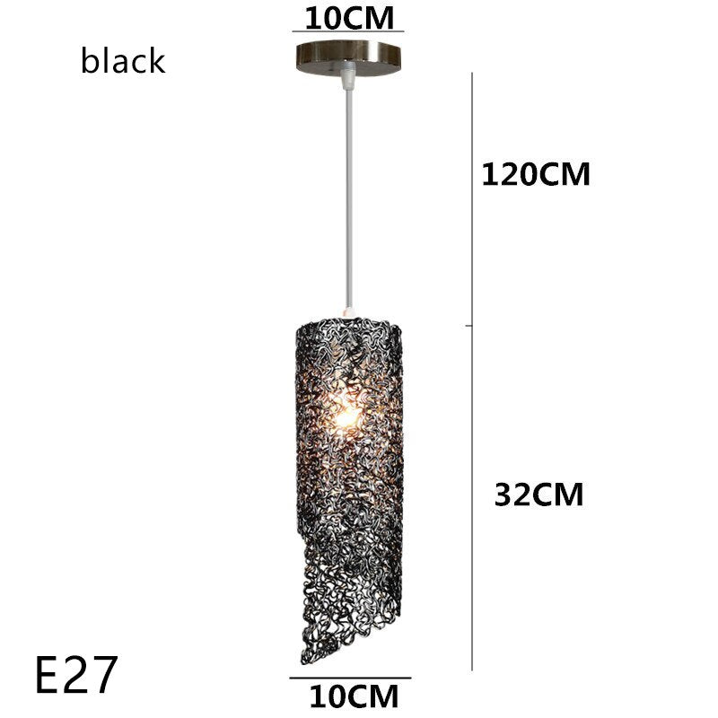 HEN Aerin Color Macaron Pendant Lights Aluminum Wire  Suspension Luminaire