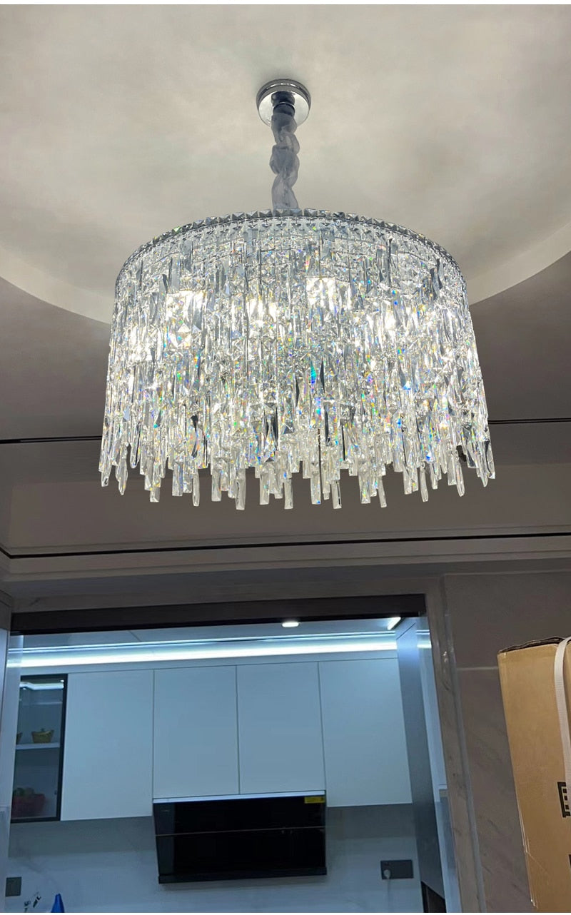 Ylk Xanthe Modern Crystal Chandelier
