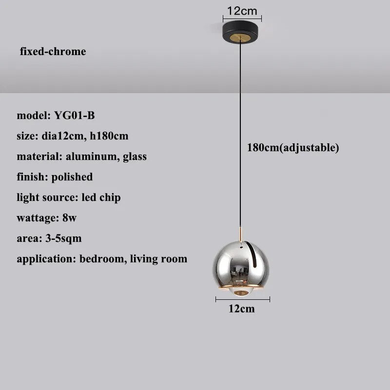 Tirila Modern Adjustable Angle Led Pendant Light