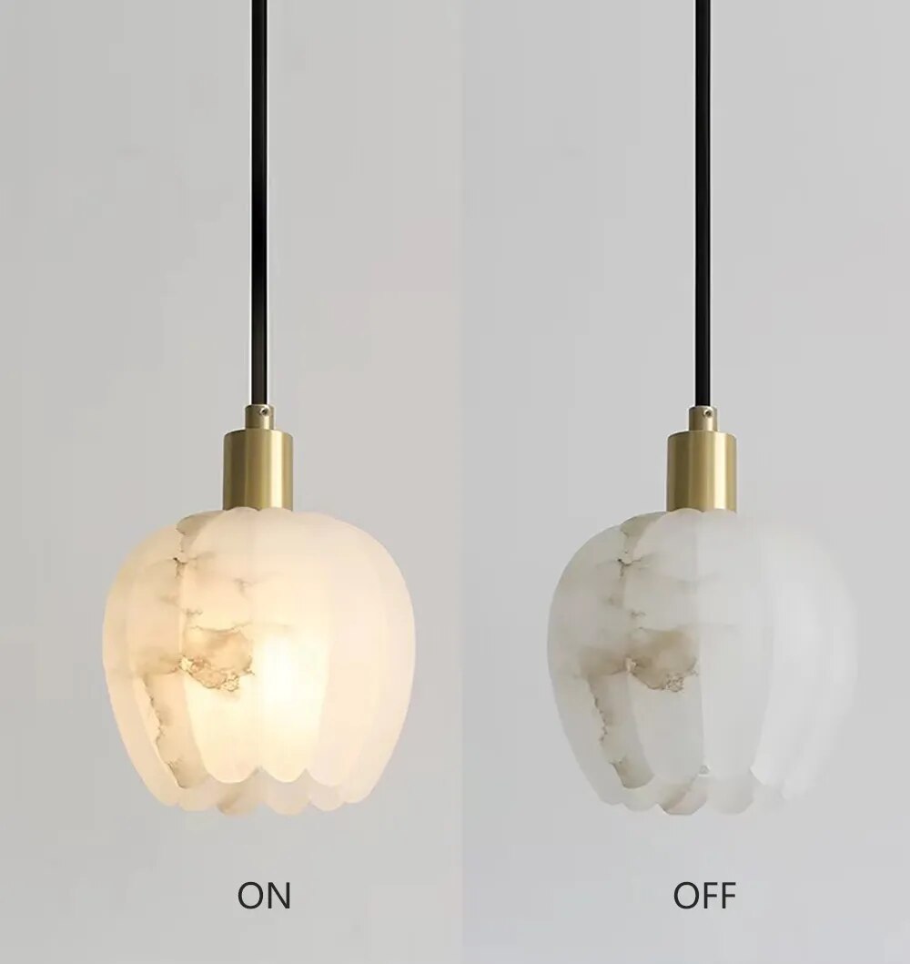 Olga Marble Luxury Hanging Light