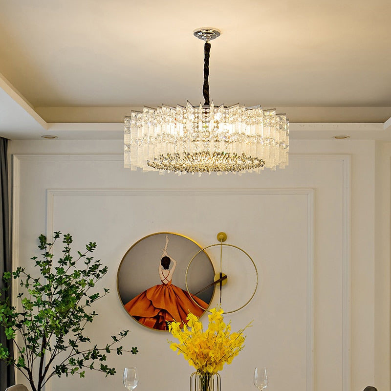 Ylk Wren Elegant Crystal Chandelier