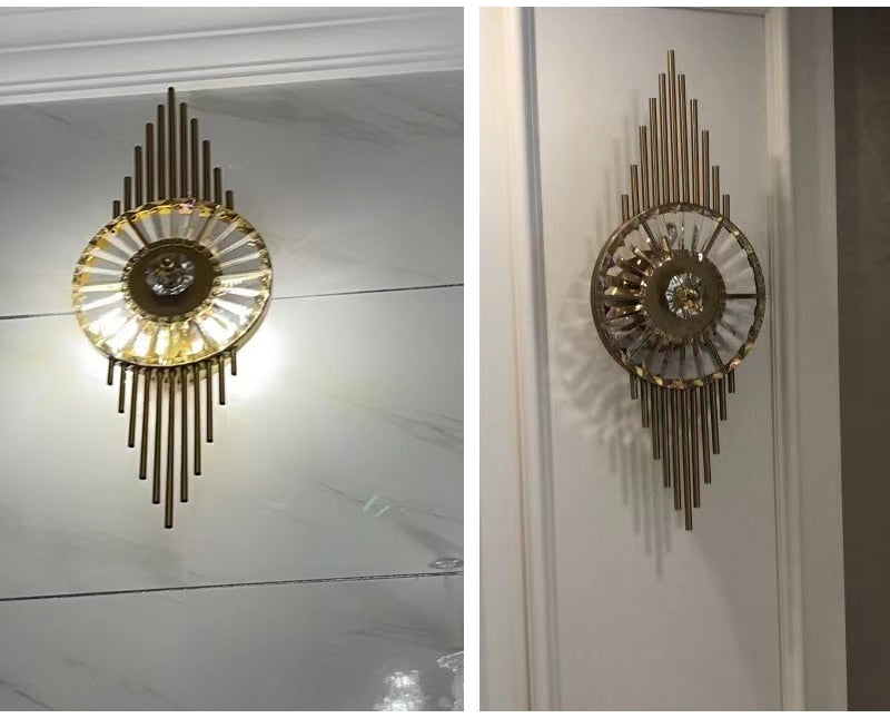 Ylk Adar Modern Gold Sconce