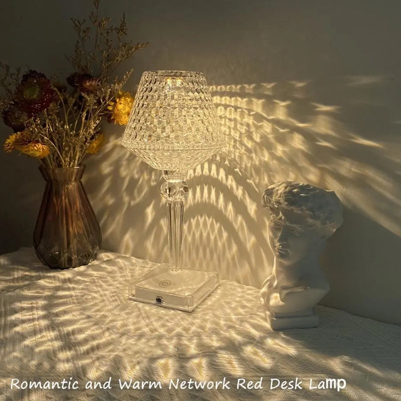 Romantic Diamond Crystal Atmosphere Projector