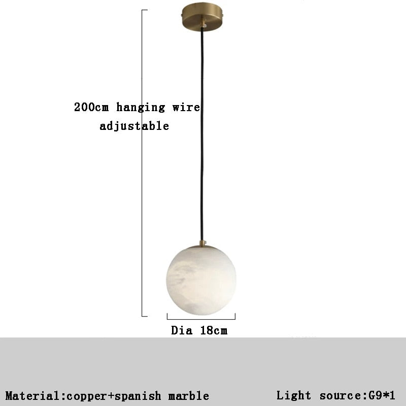 Privet Pendant Light Luxury Fixture