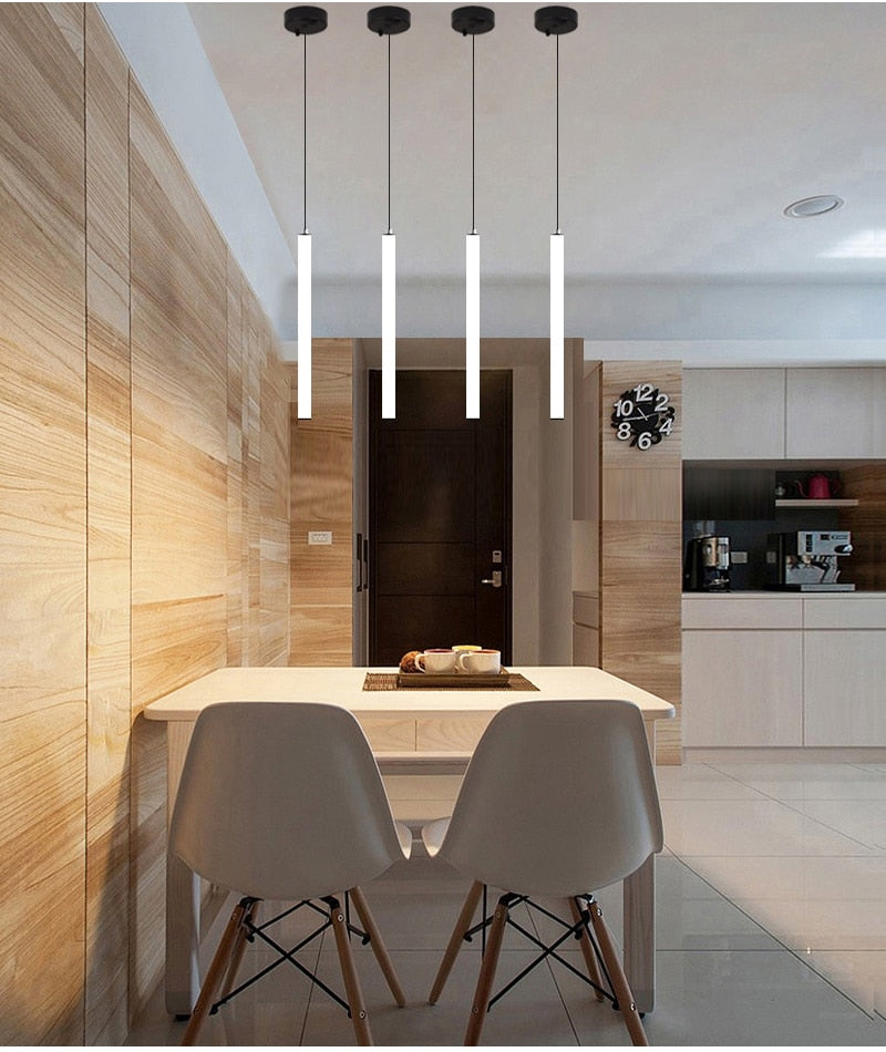 Ylk Tube Modern LED Chandelier