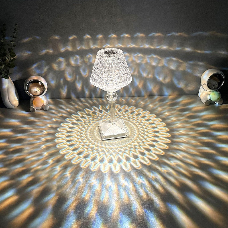 Romantic Diamond Crystal Atmosphere Projector