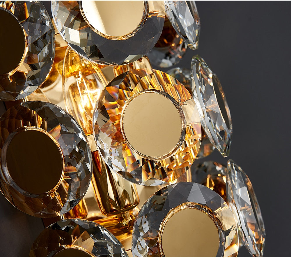 Ylk Adriel Modern Gold Sconce