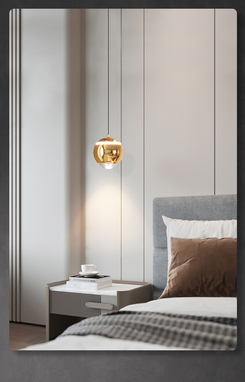 LYF Darla Golden Modern LED Pendant Lights