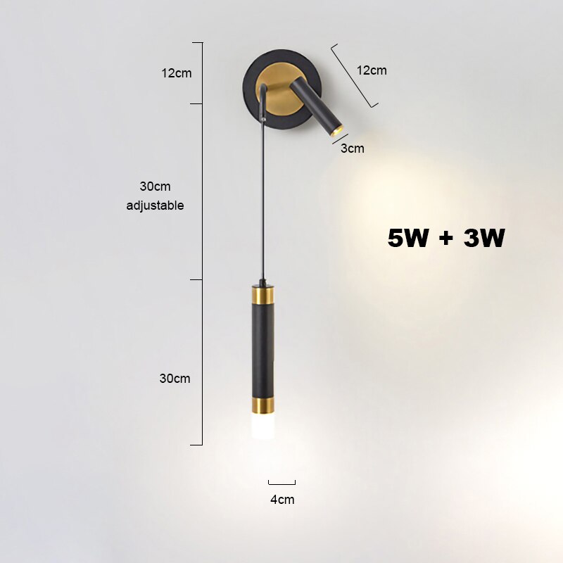 BAN Nordic LED Wall/Pendant lamp spotlight indoor lighting home decor