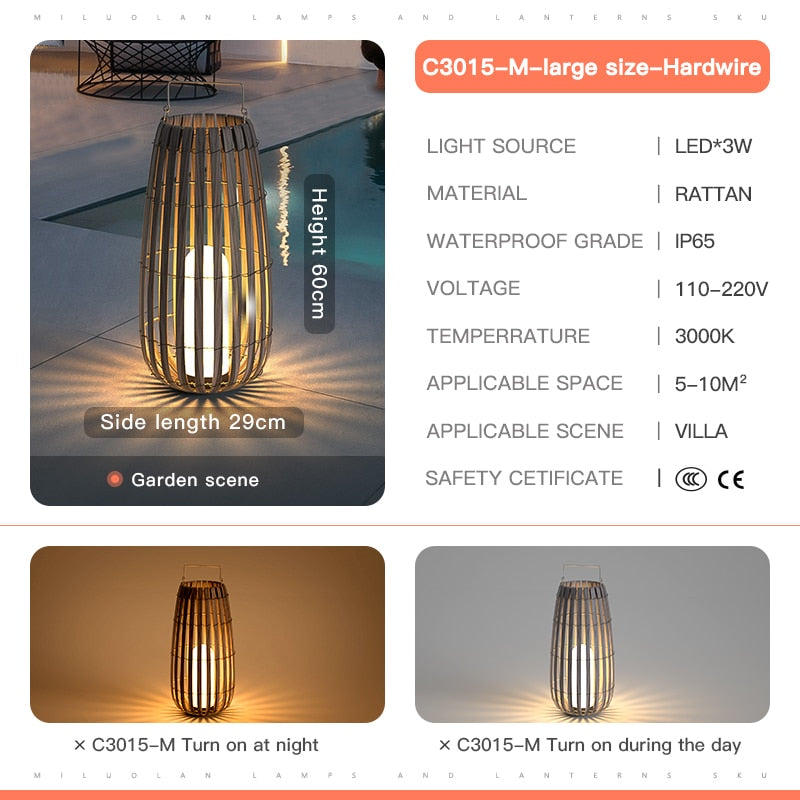 Vz Miha Waterproof Outdoor Landscape Lamps