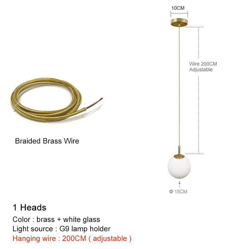 IAN Libertad modern luxury glass chandelier lighting