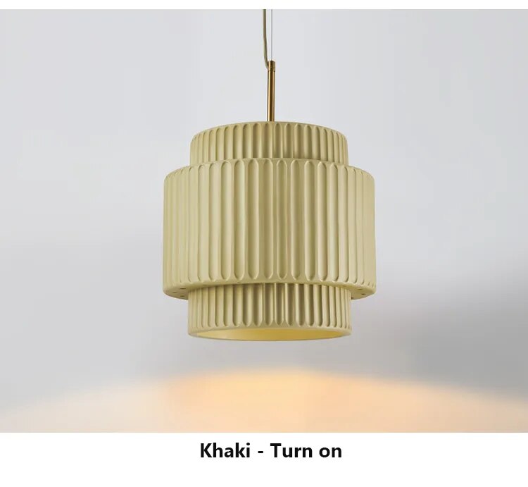 Wabi-Sabi Designer Resin Chandelier