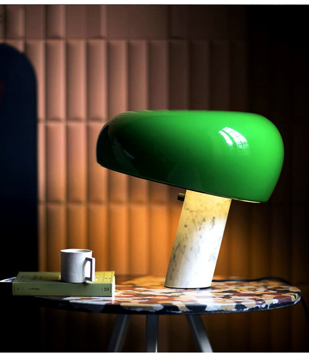 Mak 7-Style Glass Mushroom Lamp
