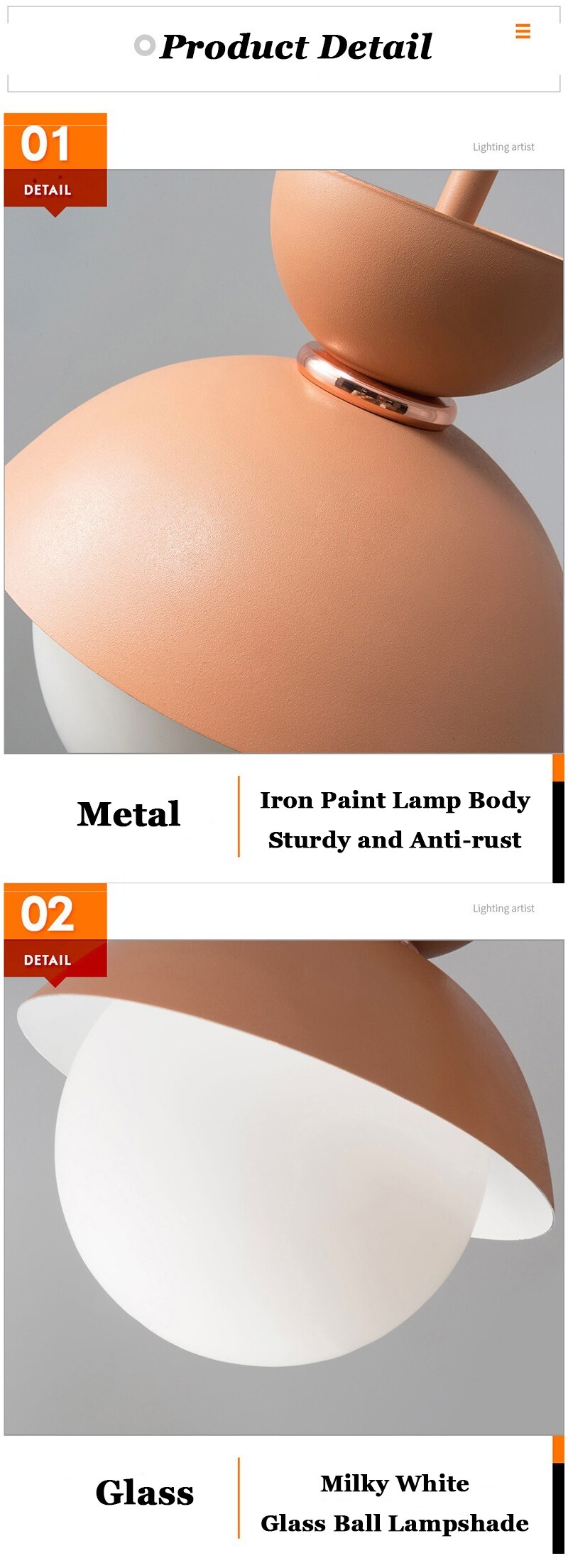 Won Creative Design Pendant Light