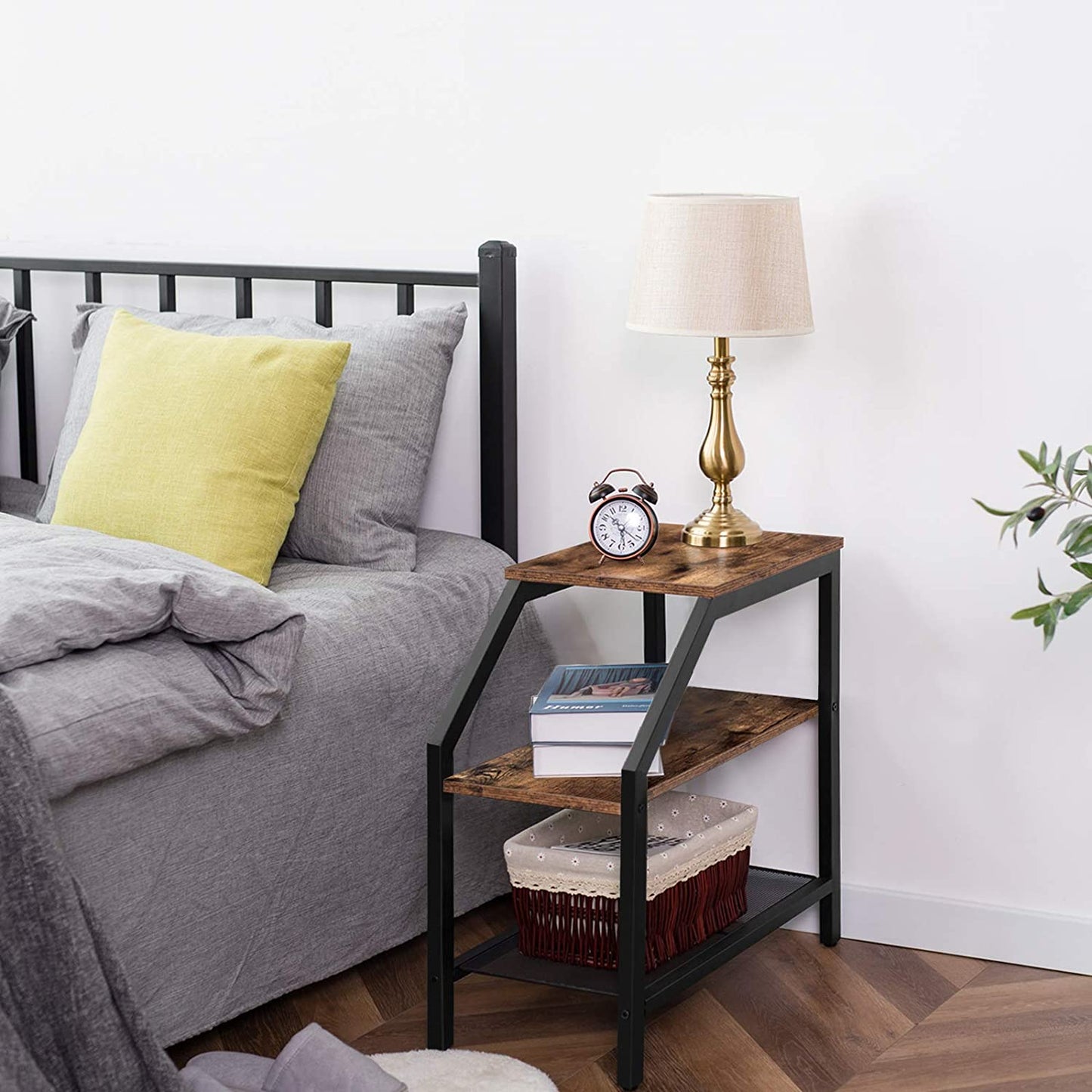 Peder Narrow Side Table Nightstand