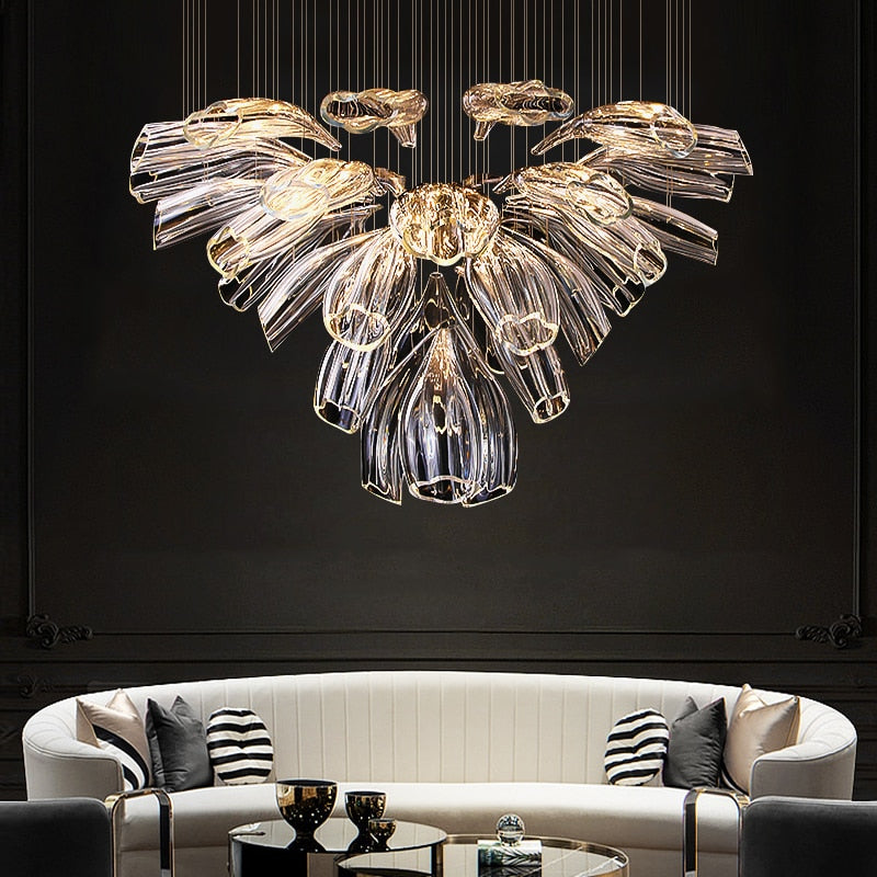 Ylk Luxury Crystal Chandelier Lamp