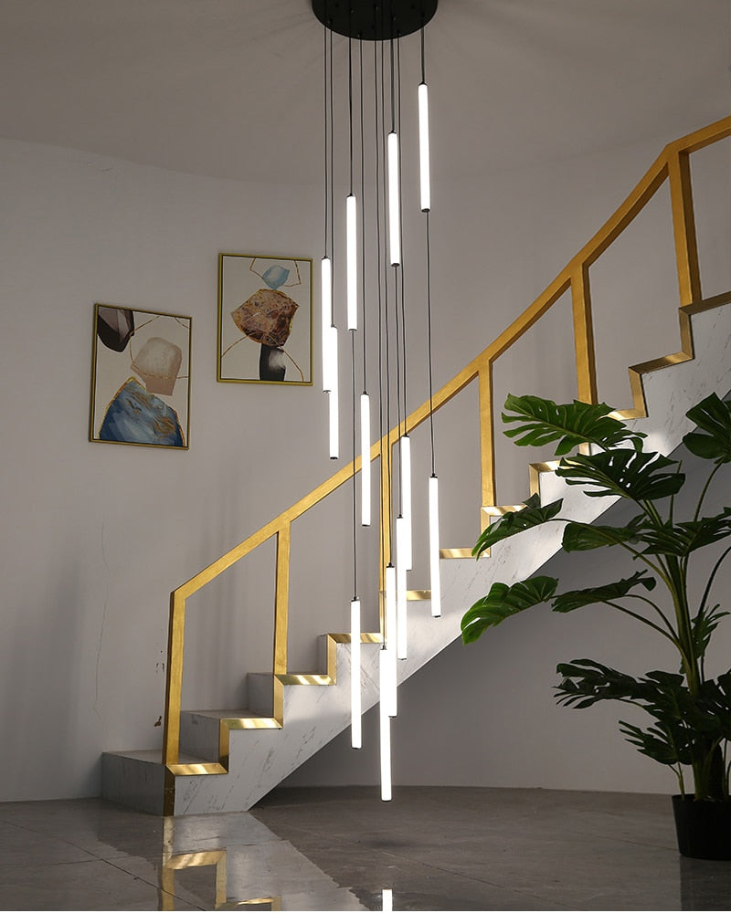 Ylk Tube Modern LED Chandelier
