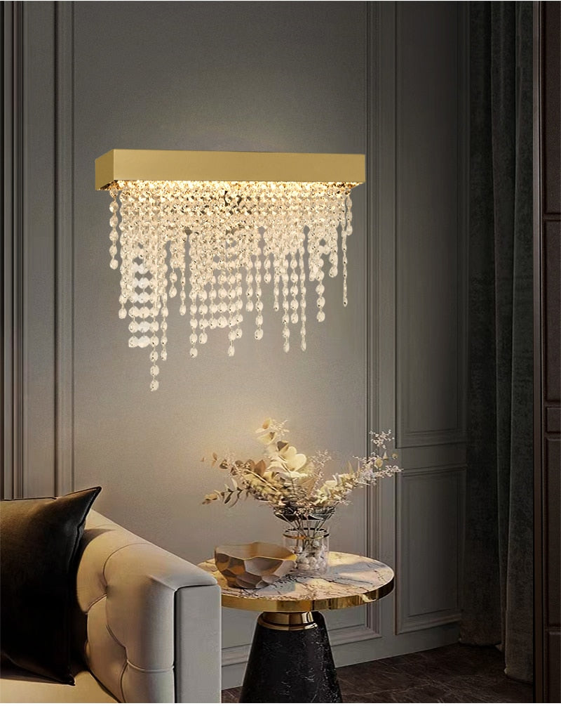 Ylk Agnar Luxury Crystal Wall Lamp