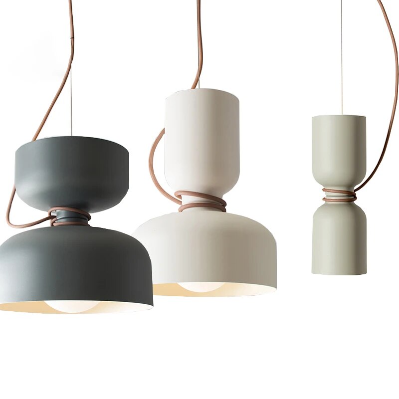 Art Creative Danish Designer wrought iron lampshade bar cafe kitchen suspension lamp