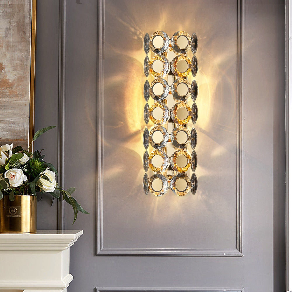 Ylk Adriel Modern Gold Sconce